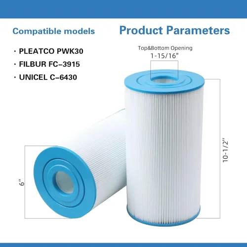 Miniatura 2 de 71825 Reemplaza los filtros de spa Hot Springs, compatibles con Watkins 31489, Unicel C-6430, Pleatco PWK30, Filbur FC-3915, P/N0969601, 73178