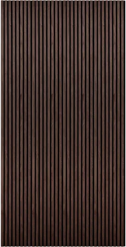 Paneles de madera para pared - Paneles de pared acústicos de roble - 4 piezas de paneles de madera para pared - 240 cm x 30 cm - Paneles de pared