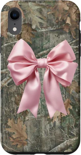 Miniatura 25 de Camo Pink Bow Case for iPhone 17