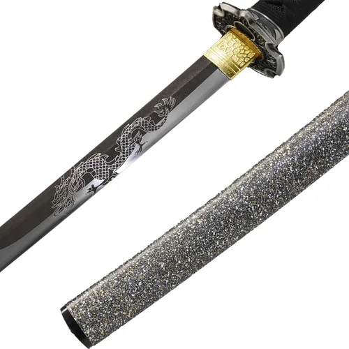 Miniatura 3 de Espada Katana Wuaiyebet forjada a mano tradicional con acero de alto carbono 1045/1060, espadas samurai japonesas hechas a mano, templadas al calor