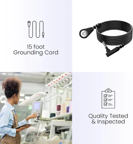 Miniatura 4 de Earth Connected Sábanas Bajeras de Conexión a Tierra - Tamaño Individual, 94% Algodón Orgánico 6% Fibra de Plata Pura, Alivio del Dolor. Gris