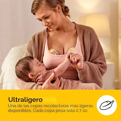 Miniatura 4 de Vasos de colección manos libres Medela, compatibles con los extractores de leche Freestyle Flex, Pump in Style con MaxFlow y Swing Maxi eléctricos