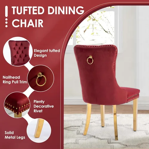 Miniatura 4 de Moderno juego de comedor de cristal de lujo para 6, 63 pulgadas, juego de vajilla rectangular minimalista grande para 6, juego de mesa de cocina