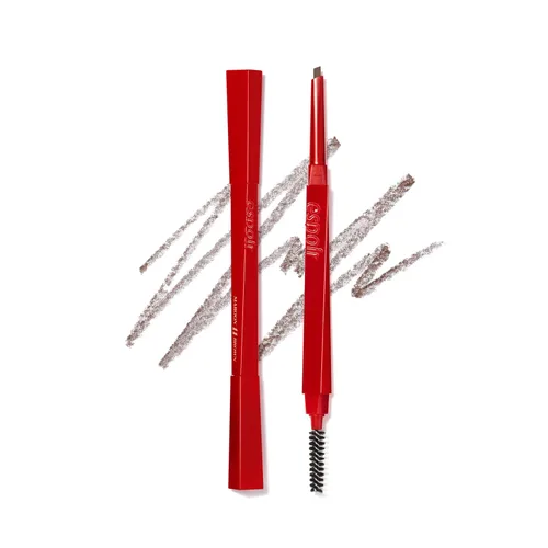 Miniatura 10 de Espoir El Lápiz de Cejas Balance #6 Gris Claro Lápiz de Cejas Rápido y Fácil de Dibujar sin Apelmacarse con Forma Triangular Estrecha Una #6