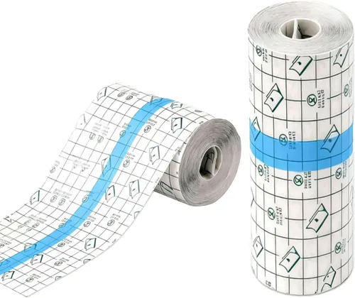 Vendaje adhesivo impermeable para el cuidado posterior del tatuaje, 6 pulgadas x 2 yardas, vendajes protectores de curación de segunda piel, cinta