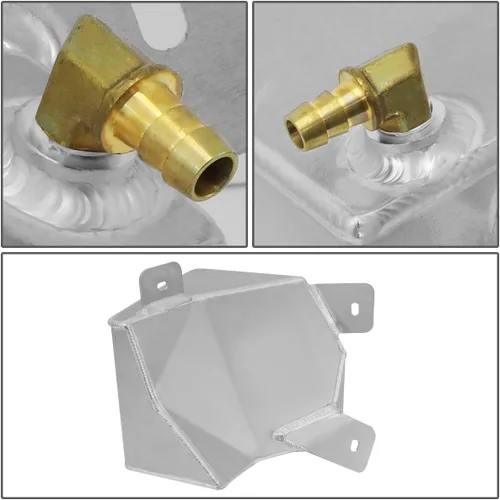 Miniatura 5 de DNA MOTORING TANK-COL-016 Tanque de desbordamiento de expansión de refrigerante de aluminio [compatible con 82-92 CAMARO/FIREBIRD]