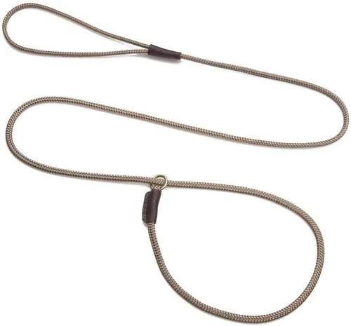 Miniatura 10 de Mendota Pet Correa antideslizante para exhibición de perros, fabricada en los Estados Unidos, color negro, 1/8 pulgadas x 54 pulgadas, para razas