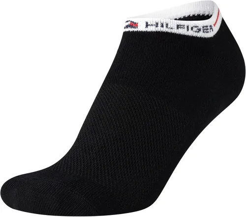 Miniatura 5 de Tommy Hilfiger Paquete de 6 calcetines icónicos con logotipo de bandera repetida para mujer