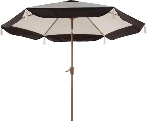 Miniatura 10 de Grand patio - Sombrilla de balcón, JENA 6x4 pies, sombrilla exterior con dosel plano rectangular versátil para patio con perilla giratoria de 360