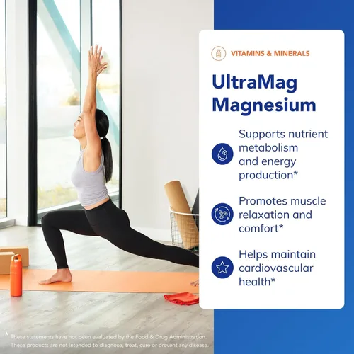 Miniatura 3 de Pure Encapsulations UltraMag Magnesio - Absorción Superior - Apoyo Óseo y Muscular* - Suplemento de Minerales Esenciales - Vegano y Sin OGM - 120