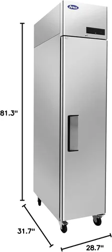 Miniatura 5 de Atosa Refrigerador vertical comercial, montaje superior