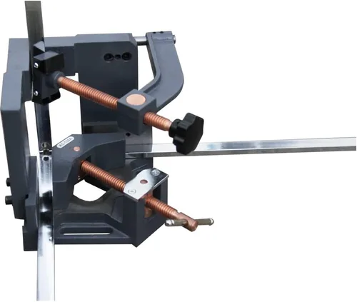 Miniatura 3 de KAKA INDUSTRIAL Abrazadera de ángulo de 3 ejes, abrazadera de soldadura de hierro fundido resistente, apertura de mandíbula de 3.9 pulgadas