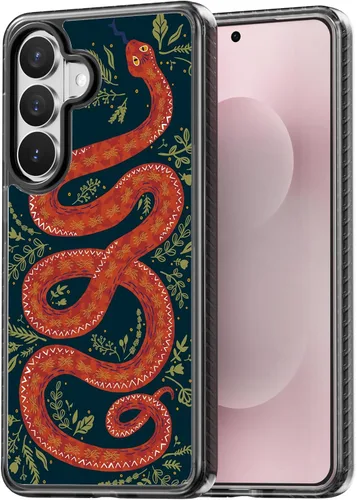 Miniatura 21 de Rosarnnah Funda compatible con Samsung Galaxy S24 Ultra, bonita estética, a la moda, divertida funda con estampado de gatito y gato, duradera a