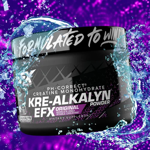 Miniatura 6 de EFX Sports Kre-Alkalyn EFX Powder Suplemento en polvo de monohidrato de creatina pH correcto Fuerza, crecimiento muscular y rendimiento 55