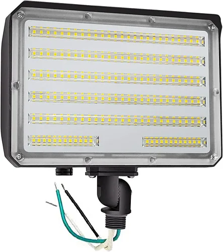 Miniatura 7 de Luz de inundación LED para exteriores de 80 W, del anochecer al amanecer, 5000K 10400LM AC100-277V 800W equivalente HID, listado ETL, IP65