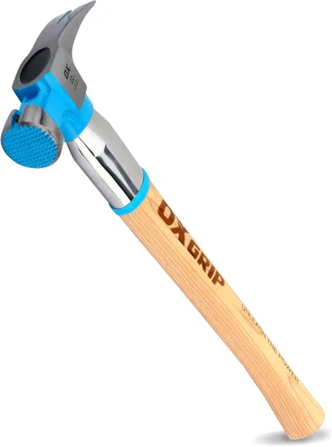 Miniatura 10 de OX Tools Pro - Hacha de acero al carbono de 14 pulgadas, mango recto de nogal americano y cabeza de martillo de cara lisa OX-P094814