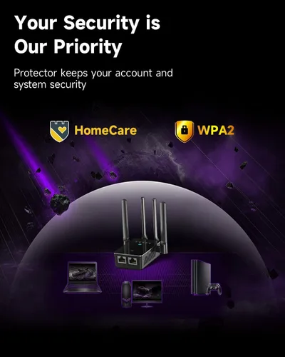 Miniatura 7 de Amplificador de señal WiFi 2026, 14770 pies cuadrados, extensor WiFi Booster para el hogar, extensor de Internet de fácil instalación, amplificador