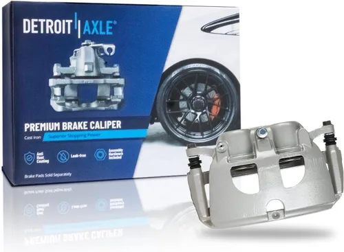 Miniatura 56 de Detroit Axle - Pinza de freno trasera izquierda para Chevrolet Equinox Captiva Sport GMC Terrain Saturn Vue Pontiac Torrent Pinza de freno lateral
