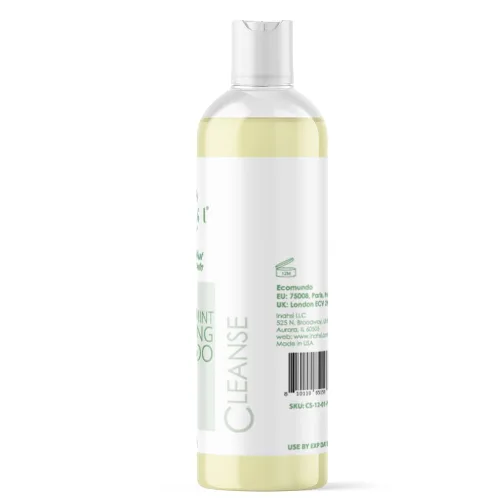 Miniatura 3 de INAHSI Champú aclarante calmante de menta Productos para el cabello naturalmente rizado, hombres, mujeres y niños Fabricado en los Estados