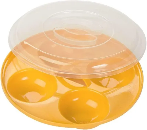 Miniatura 8 de Prep Solutions by Progressive Microwave Poach Perfect - Huevos perfectos para escalfar, sin ensuciar, sin olor, sin BPA, aptos para lavavajillas