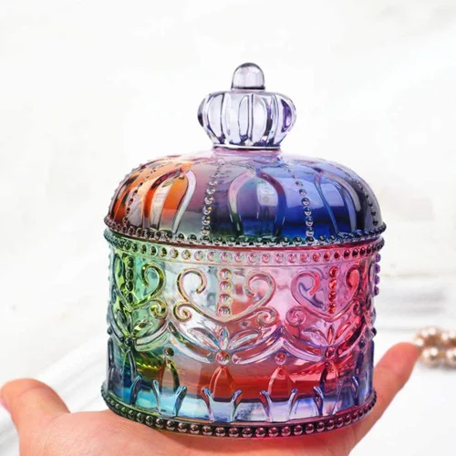 Miniatura 7 de Molde de Resina de Frasco Vintage con Tapa Molde de Caja de Almacenamiento de Silicona para Fundición de Epoxi Kits de Manualidades de Resina DIY De