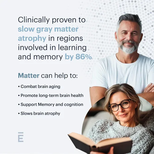 Miniatura 3 de ELYSIUM Matter - 30 porciones - Suplemento cerebral para memoria y concentración Suplemento Omega 3 + DHA - Vitaminas para apoyar la salud cerebral