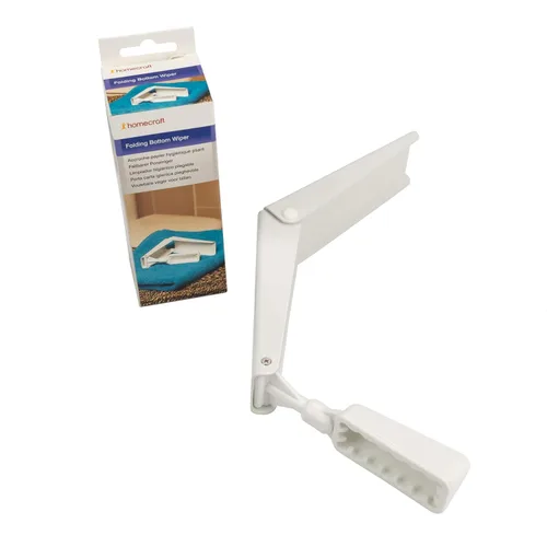 Sammons Preston Ayuda curvada para el inodoro, soporte plegable de papel higiénico de 10 pulgadas y limpiaparabrisas inferior para vida diaria
