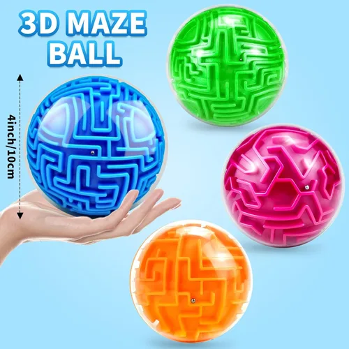Miniatura 3 de YongnKids Amaze - Rompecabezas de pelota de laberinto secuencial de memoria 3D, regalos de juguetes para niños y adultos - Juego de desafíos