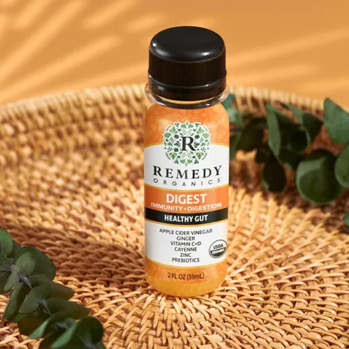 Miniatura 4 de Remedy Organics Immunity Plus Shot, Digest paquete de 12 Aumenta la energía, la función cerebral, la desintoxicación y el metabolismo