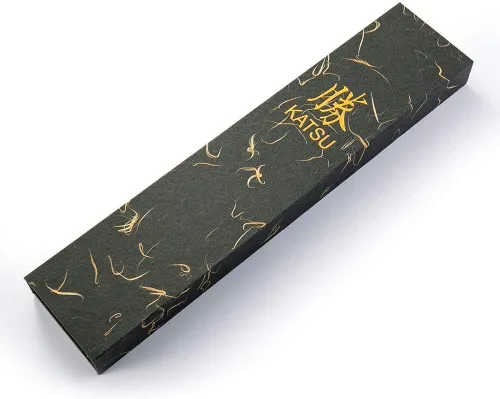 Miniatura 5 de Cuchillo Santoku de cocina, acero de damasco, cuchillo de cocina japonés, mango de madera octogonal hecho a mano, funda de madera y caja de regalo