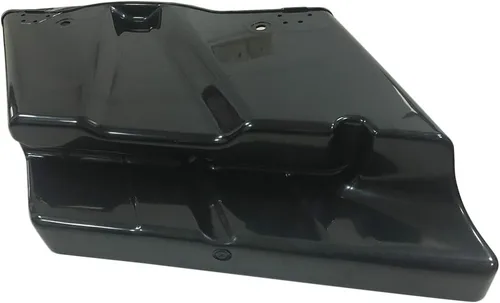 Miniatura 6 de Juego de alforjas estiradas extendidas sin pintar de 4 pulgadas 2 en 1, sin recortes, con tapas, para modelos Harley Touring 1993-2013, Road King