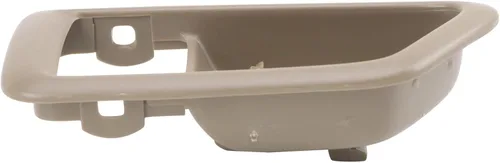 Miniatura 4 de TRQ Manija de puerta interior del lado del conductor, bisel bronceado compatible con Toyota Camry 1997-2001