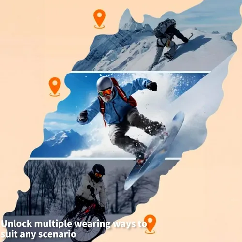 Miniatura 7 de Pasamontañas de esquí, máscara facial de invierno para hombres y mujeres, equipo de clima frío al aire libre para esquí, motocicleta, caza