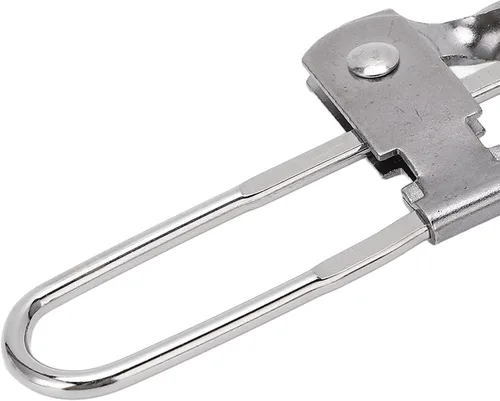 Miniatura 5 de Plplaaoo Abrazaderas de rejilla de acción de palanca, paquete de 10 abrazaderas de acero inoxidable para azulejos de techo con cabeza de goma, clips