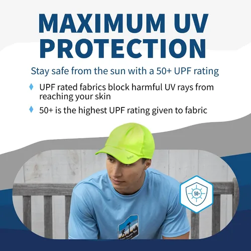 Miniatura 3 de TrailHeads Sombrero de correr para hombre con protección UV Sombreros deportivos de secado rápido para hombre Sombreros UPF 50 Sombreros