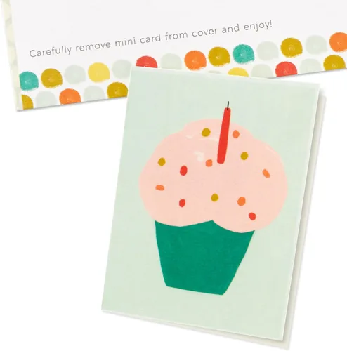 Miniatura 6 de Hallmark Tarjeta de cumpleaños (Puppy in a Party Hat)