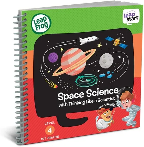 Libro de actividad LeapFrog LeapStart para 1er grado: ciencias espaciales pensando como un científico