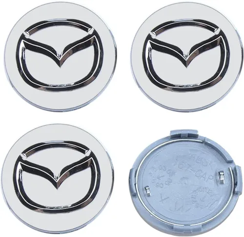 Miniatura 3 de 4 piezas de tapas centrales de rueda para Nissan, 54mm/2.12 pulgadas, tapas de cubo de rueda de automóvil, cubierta de cubo central de llanta ABS