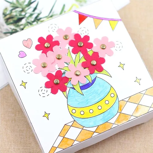 Miniatura 6 de BlingKingdom 100 pines divididos multicolor pastel de metal para sujetadores redondos para manualidades, proyectos de manualidades, álbumes