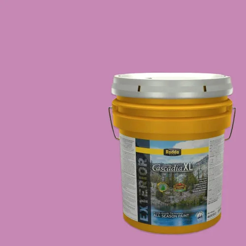 Miniatura 113 de Rodda Paint CASCADIA ZERO - Pintura plana e imprimación para interiores en uno, cuarto de galón, rosa Mullen