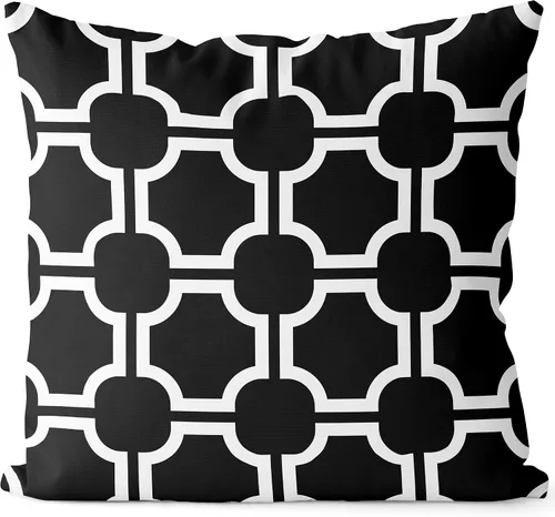 Miniatura 8 de BEDSUM Funda de almohada de microfibra, suave, decorativa, geométrica, abstracta, triangular, funda de cojín cuadrada para sofá, dormitorio, 18 x 18