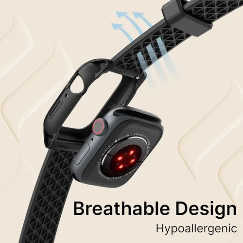 Miniatura 6 de Catalyst Active Defense - Funda para Apple Watch Series 9/8/7 de 1.614 pulgadas, a prueba de caídas de 10 pies, resistente a golpes y arañazos