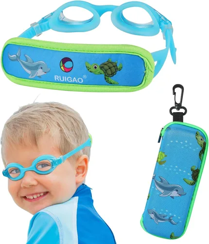 Miniatura 30 de Gafas de natación para niños de 2 a 6 años, gafas para niños sin jalar el cabello, gafas para niños con banda para la cabeza acolchada 1pk Kids