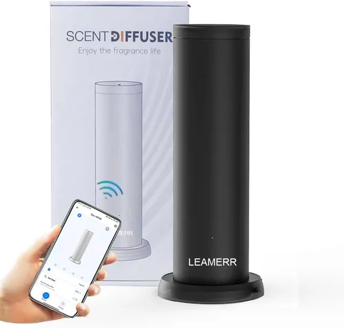 Difusor inteligente de aroma con Bluetooth y WiFi, cobertura: 1399 pies cuadrados, purificador de aire para tienda de hotel en casa, difusor de