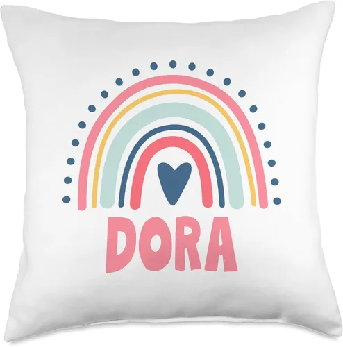 Miniatura 4 de Idea Regalo Personalizzata con Nome Gifts Idea Dora Name Custom Woman Myth Legend - Almohada para fiesta de cumpleaños, 16 x 16 pulgadas, multicolor