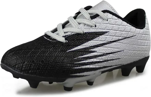 Hawkwell Zapatos de fútbol de césped firme para exteriores para niños (bebéniño pequeñoniño grande)