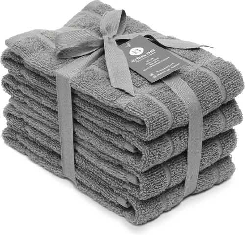 Miniatura 26 de Toallas de cocina 100% algodón de terry Mellow Buff, paquete de 4, 16 x 26 pulgadas, toallas de cocina súper suaves y absorbentes, perfectas