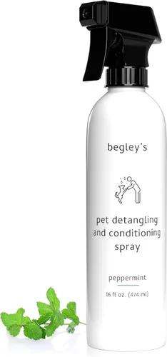 Miniatura 12 de Begley's Aerosol desenredante para mascotas, espray desenredante perfumado de aceite esencial de primera calidad para perros, cachorros y gatos