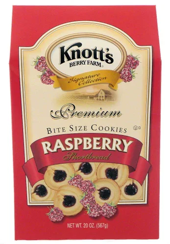 Miniatura 6 de Knott's Berry Farm Shortbread de frambuesa -36/2oz - Paquete de 2