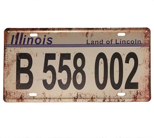 Miniatura 26 de Placa de matrícula de Wyoming de aluminio, placa decorativa de automóvil novedosa, placas de matrícula de 12"x6" para el frente del automóvil, placa